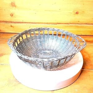 SILVER WIRE Basket